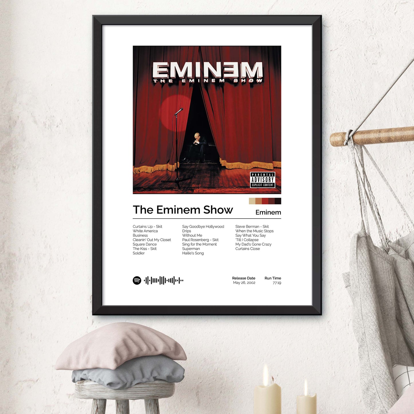 Eminem - The Eminem Show S1 Album Cover Print