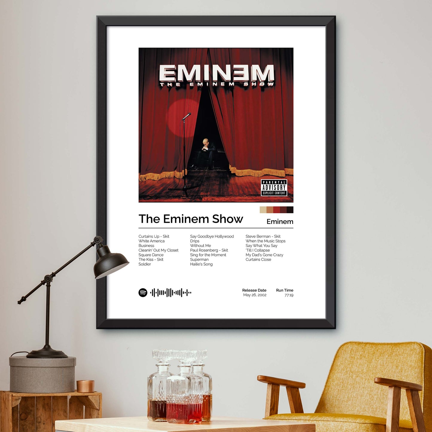 Eminem - The Eminem Show S1 Album Cover Print