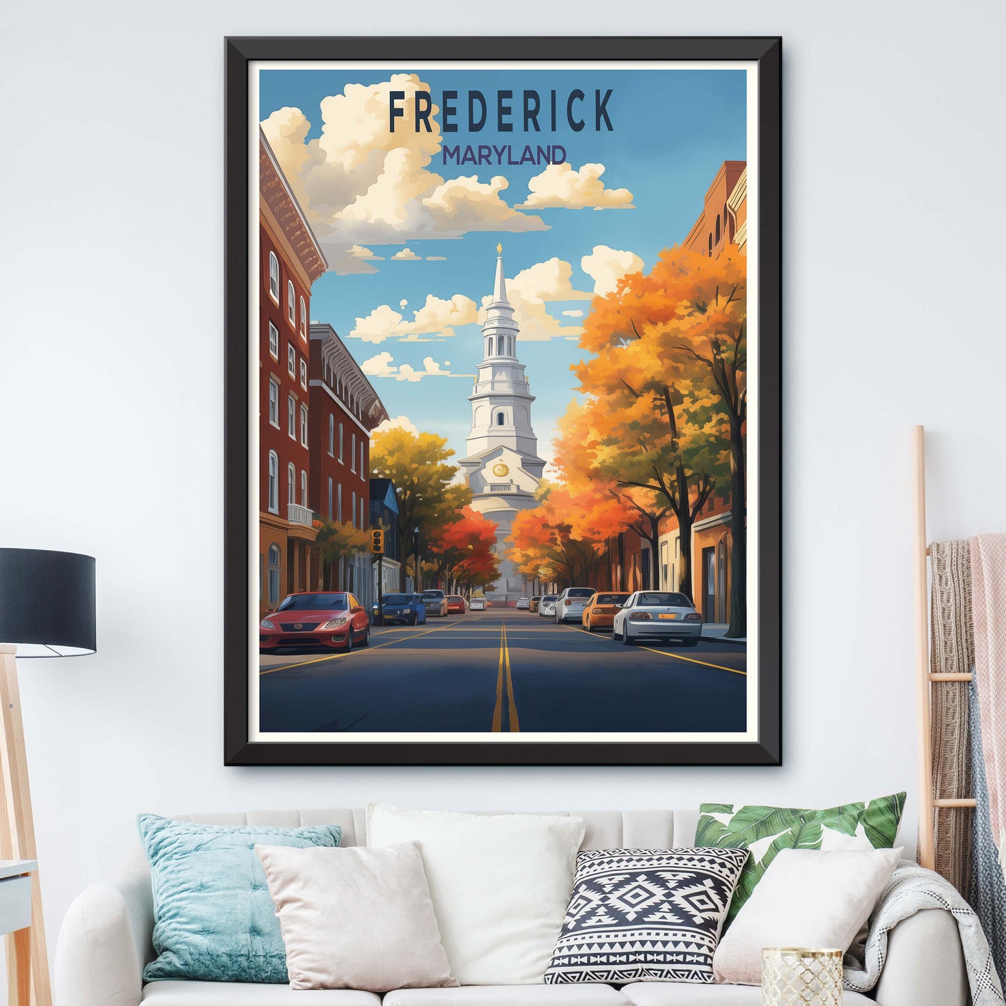 Frederick Maryland Travel Print