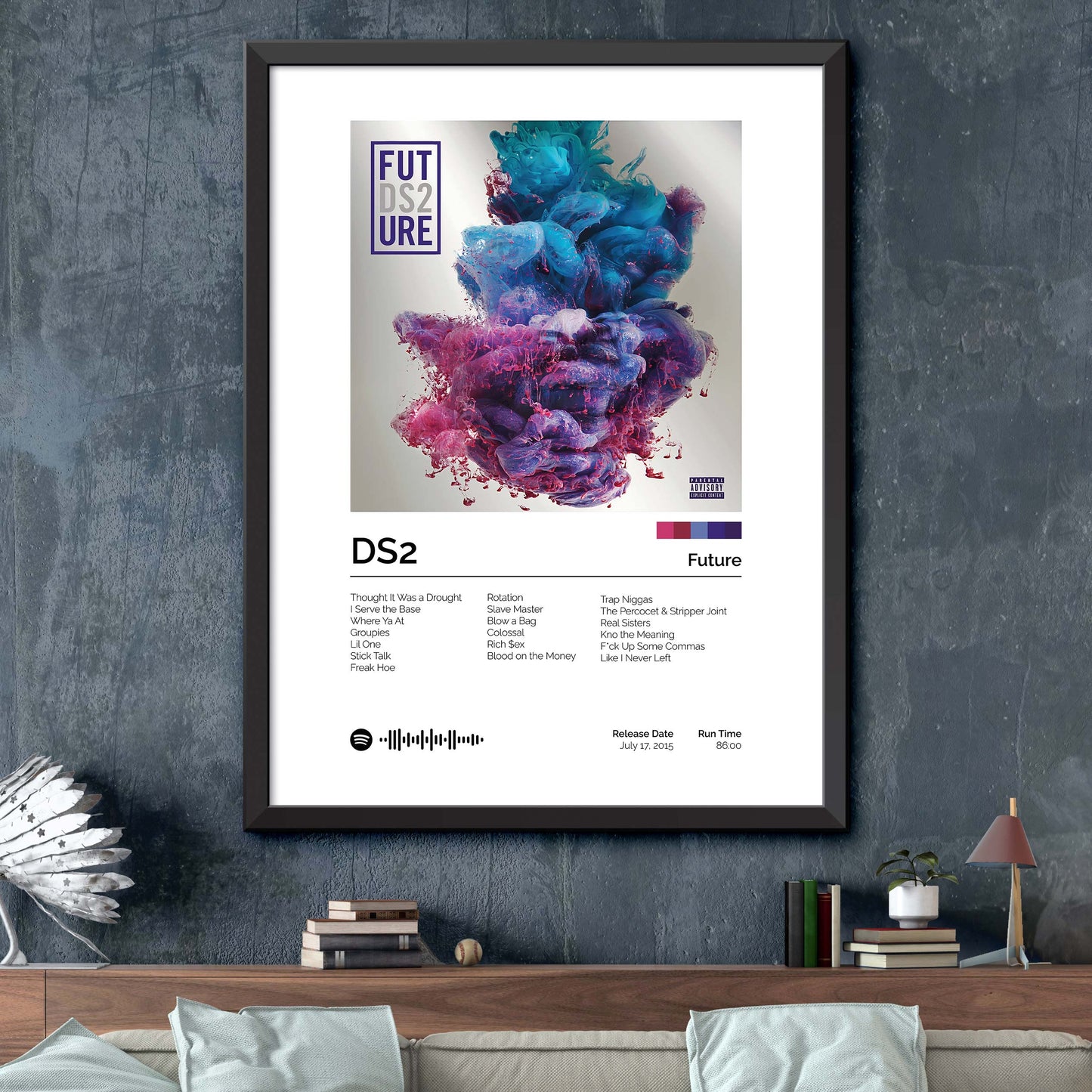 Future - DS2 Album Cover Print