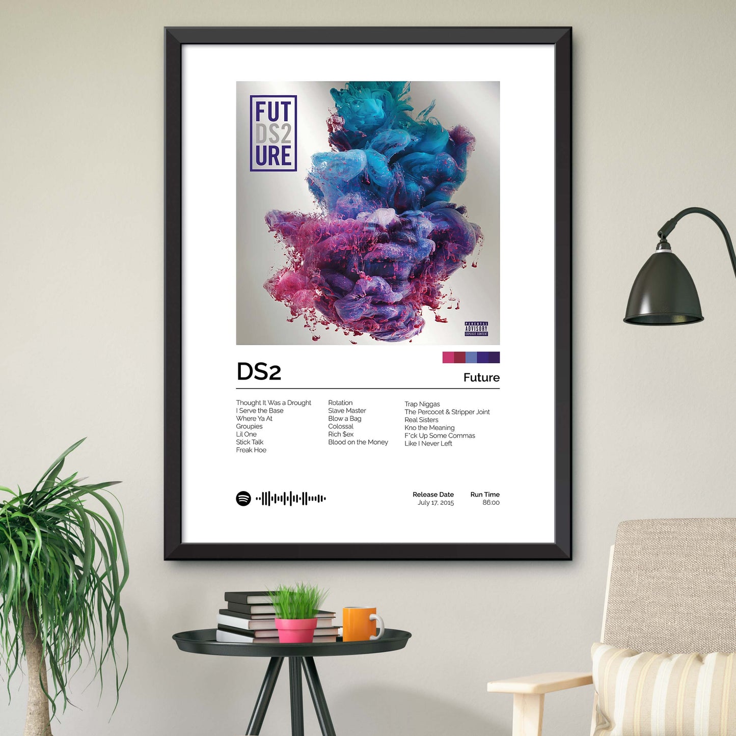 Future - DS2 Album Cover Print