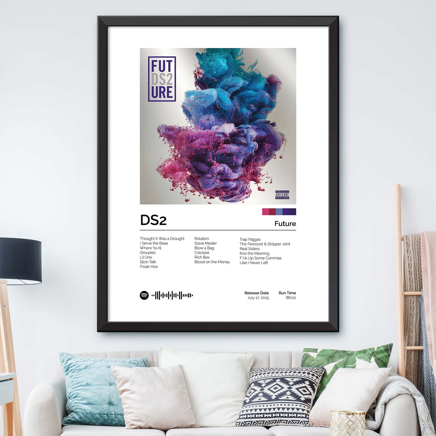 Future - DS2 Album Cover Print