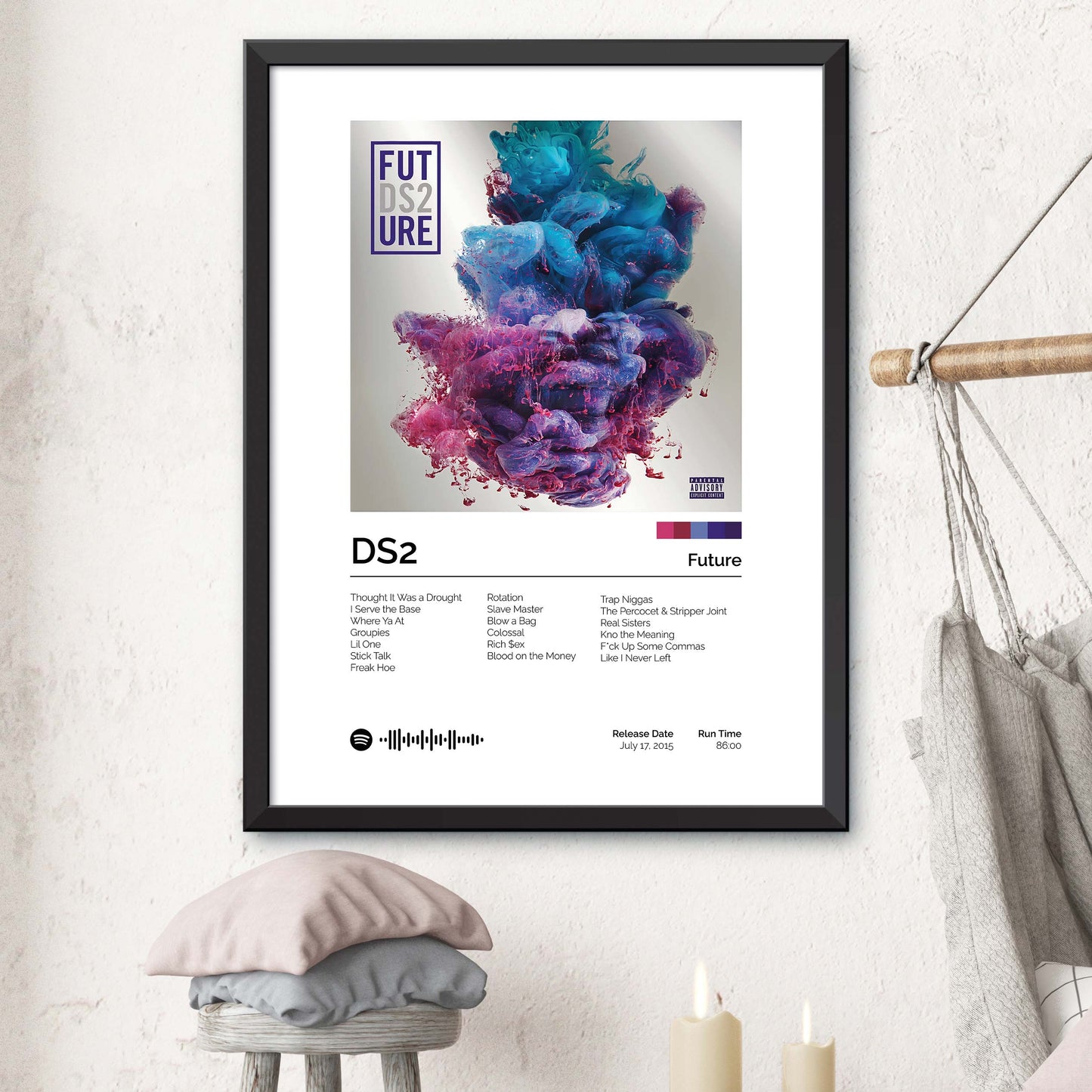 Future - DS2 Album Cover Print