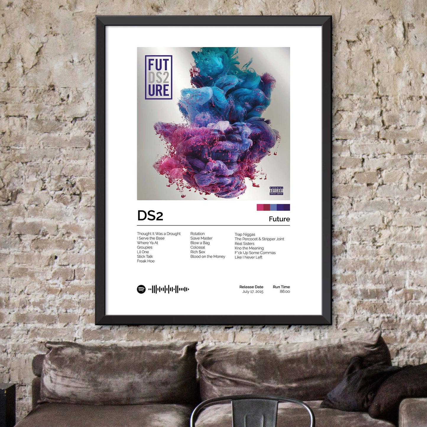 Future - DS2 Album Cover Print