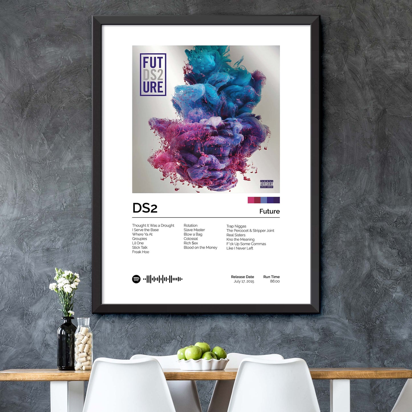 Future - DS2 Album Cover Print