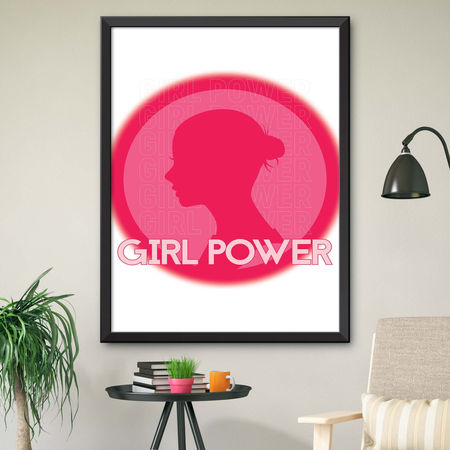 Girl Power Emblem Poster