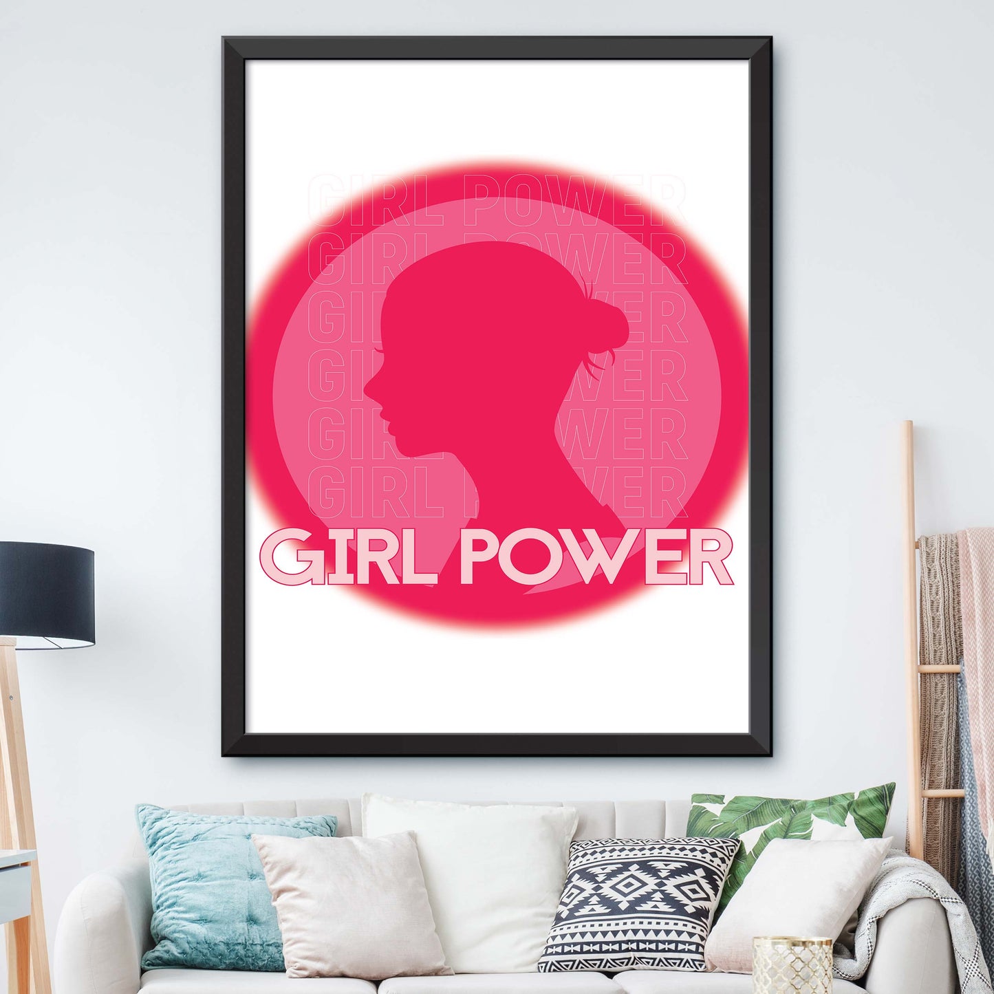 Girl Power Emblem Poster