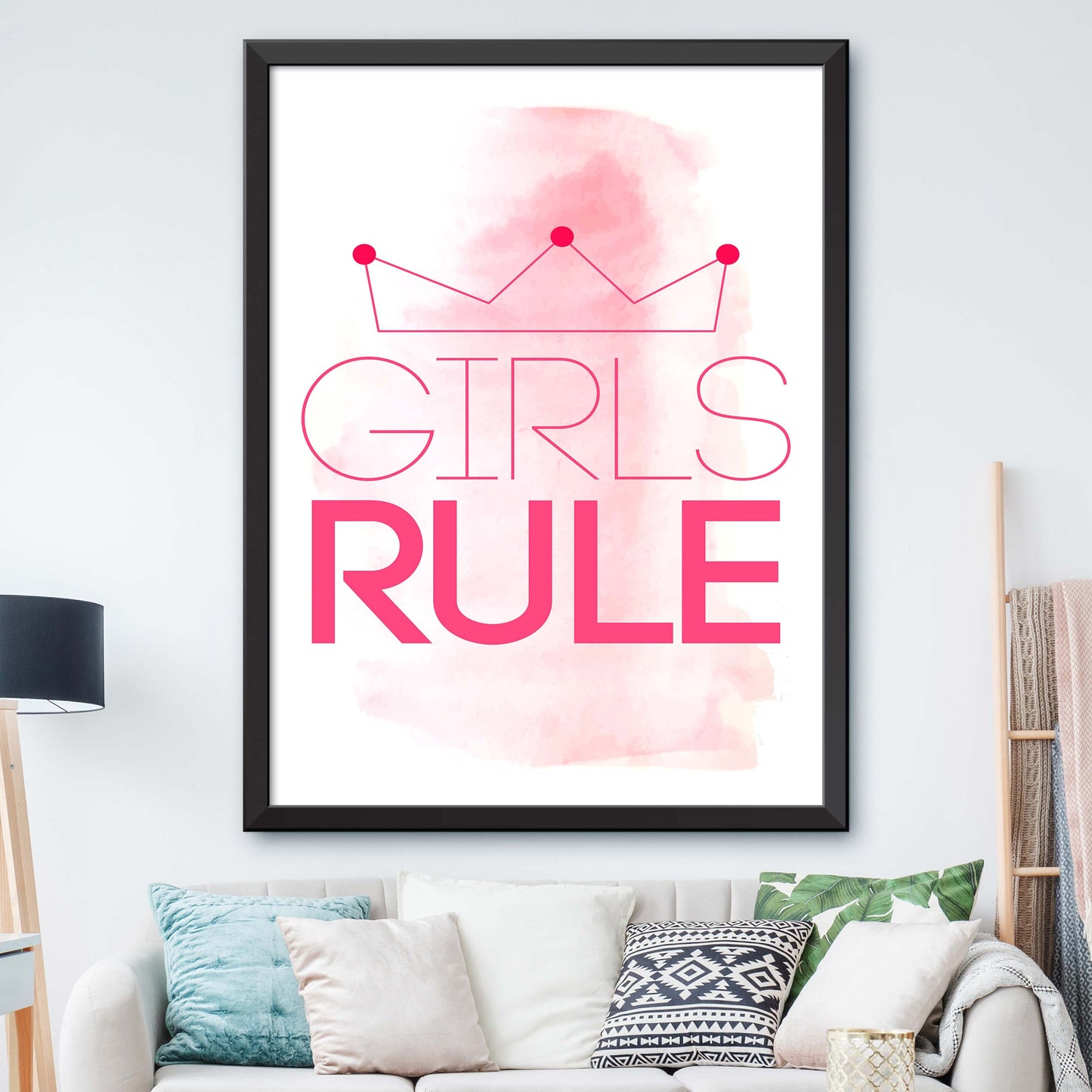 Girls Rule Print