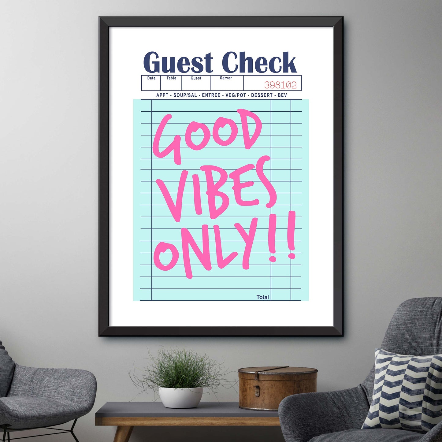 Good Vibes Only Poster