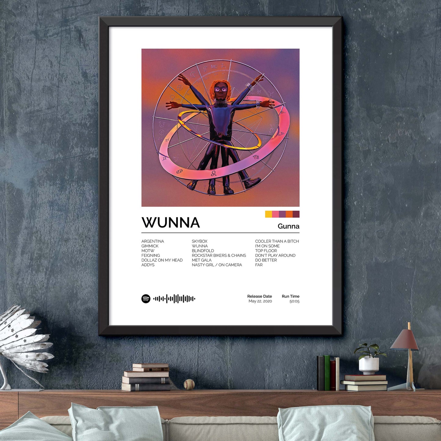 Gunna - Wunna Album Cover Print