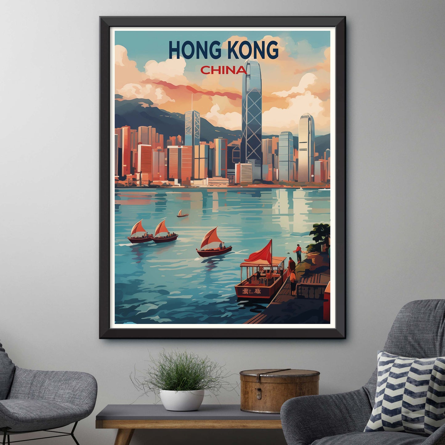 Hong Kong Skyline Symphony