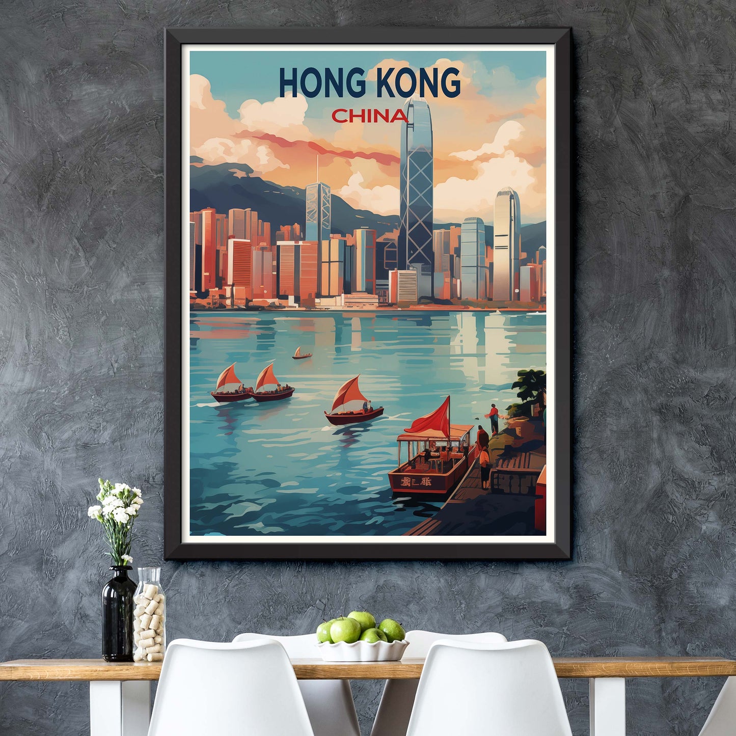 Hong Kong Skyline Symphony