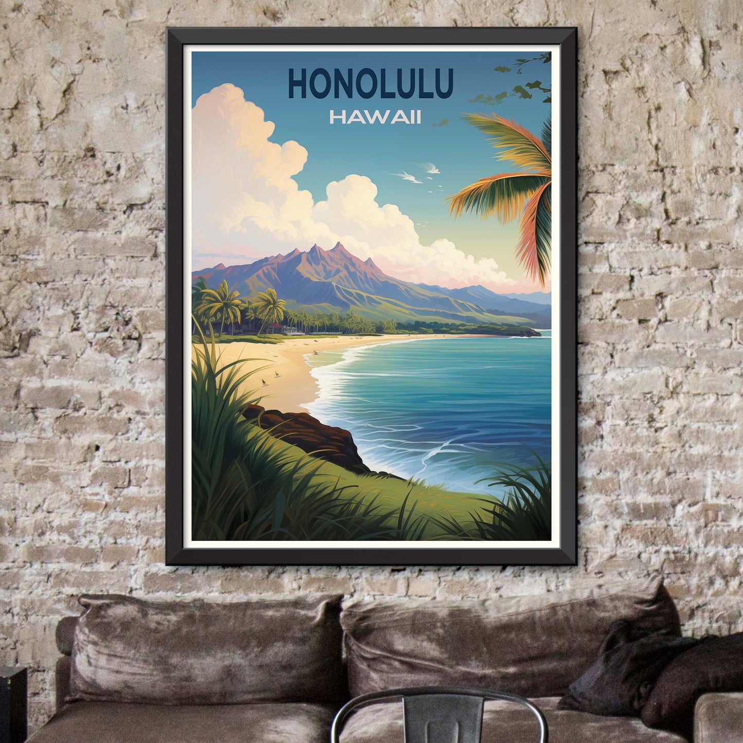 Tropical Bliss: Vibrant Honolulu, Hawaii