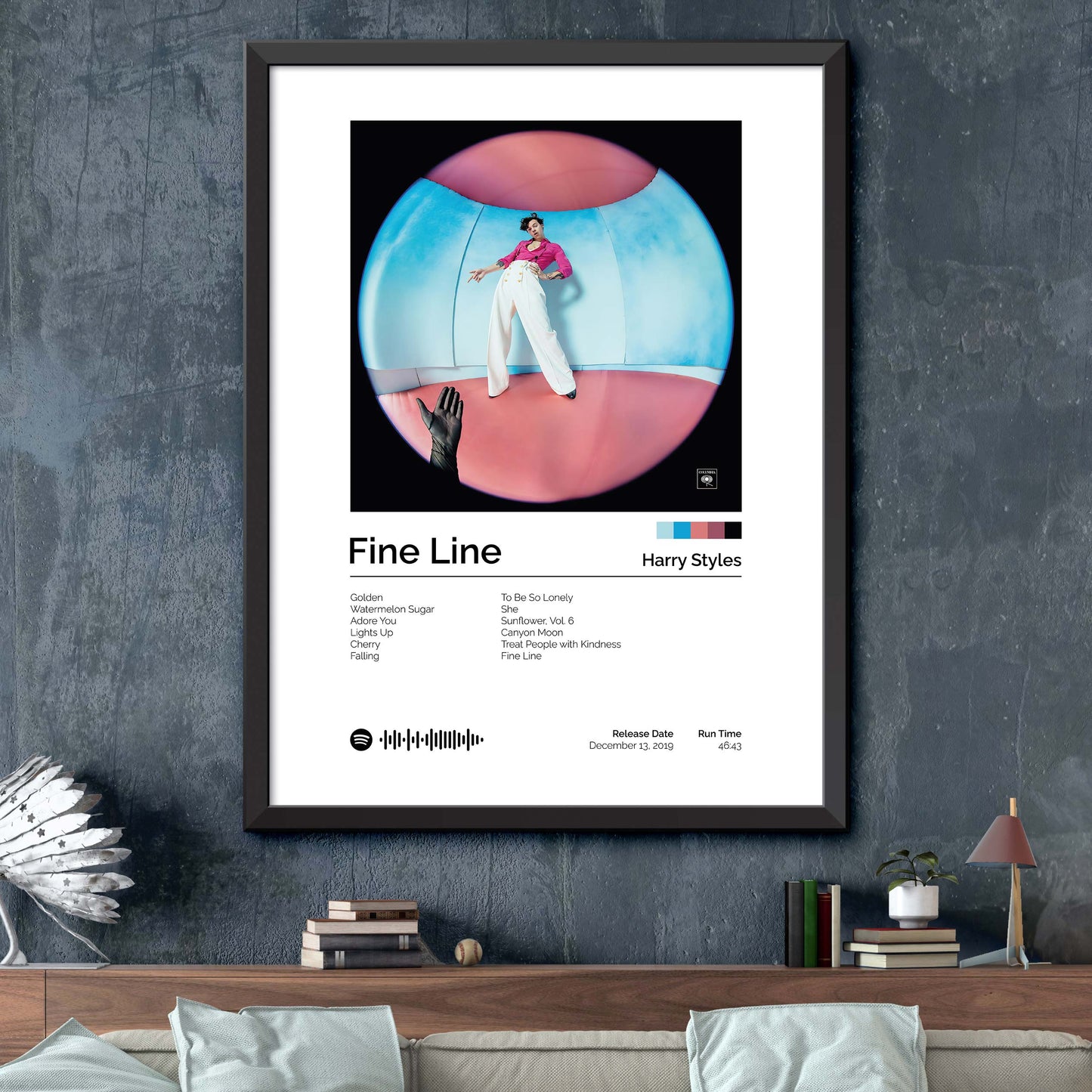 Harry Styles - Fine Line S1 Album Cover Print