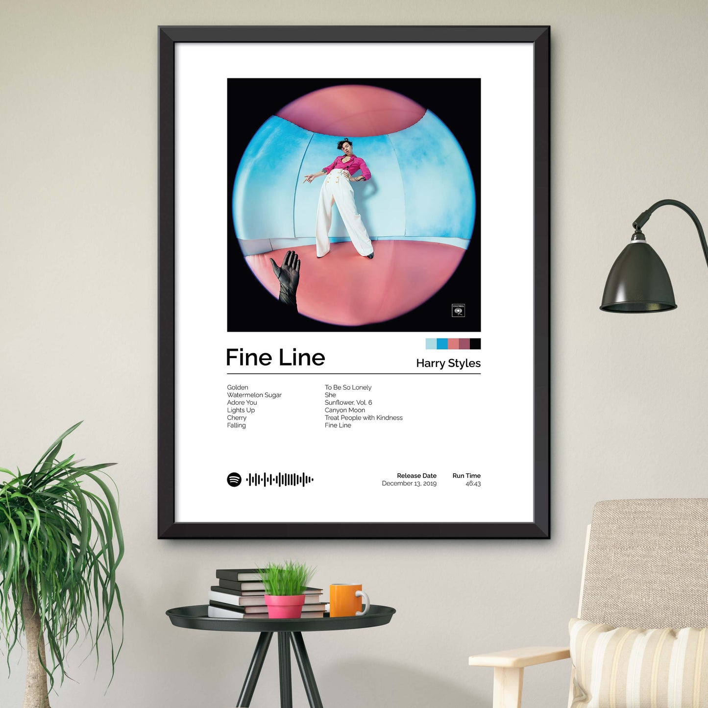 Harry Styles - Fine Line S1 Album Cover Print