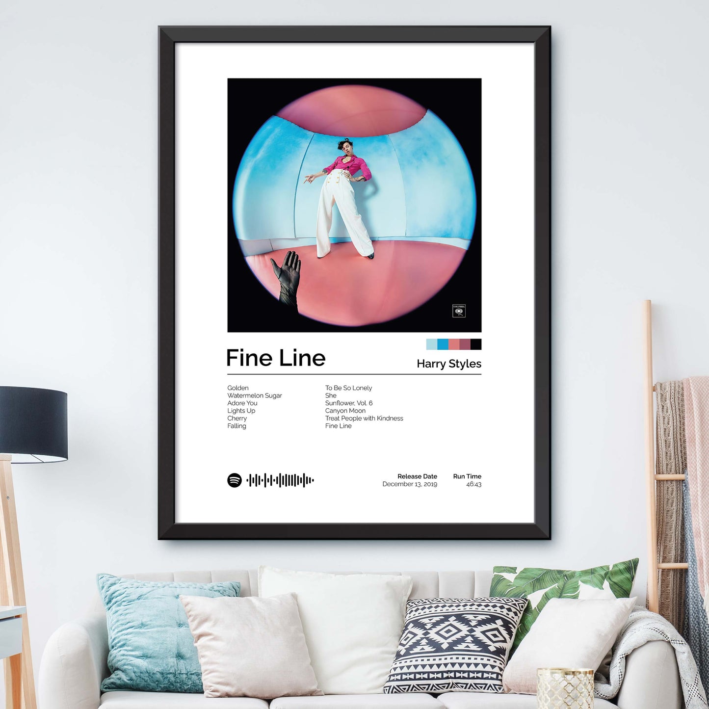 Harry Styles - Fine Line S1 Album Cover Print