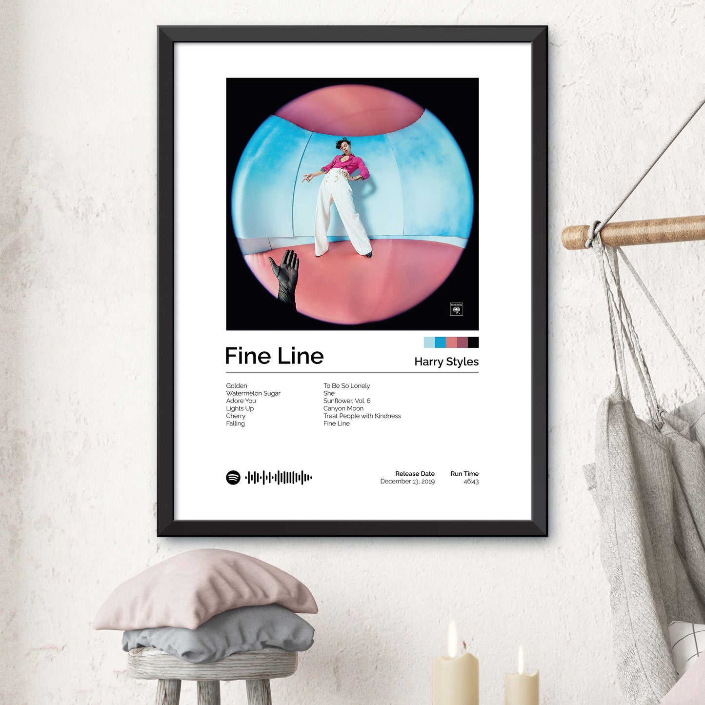 Harry Styles - Fine Line S1 Album Cover Print