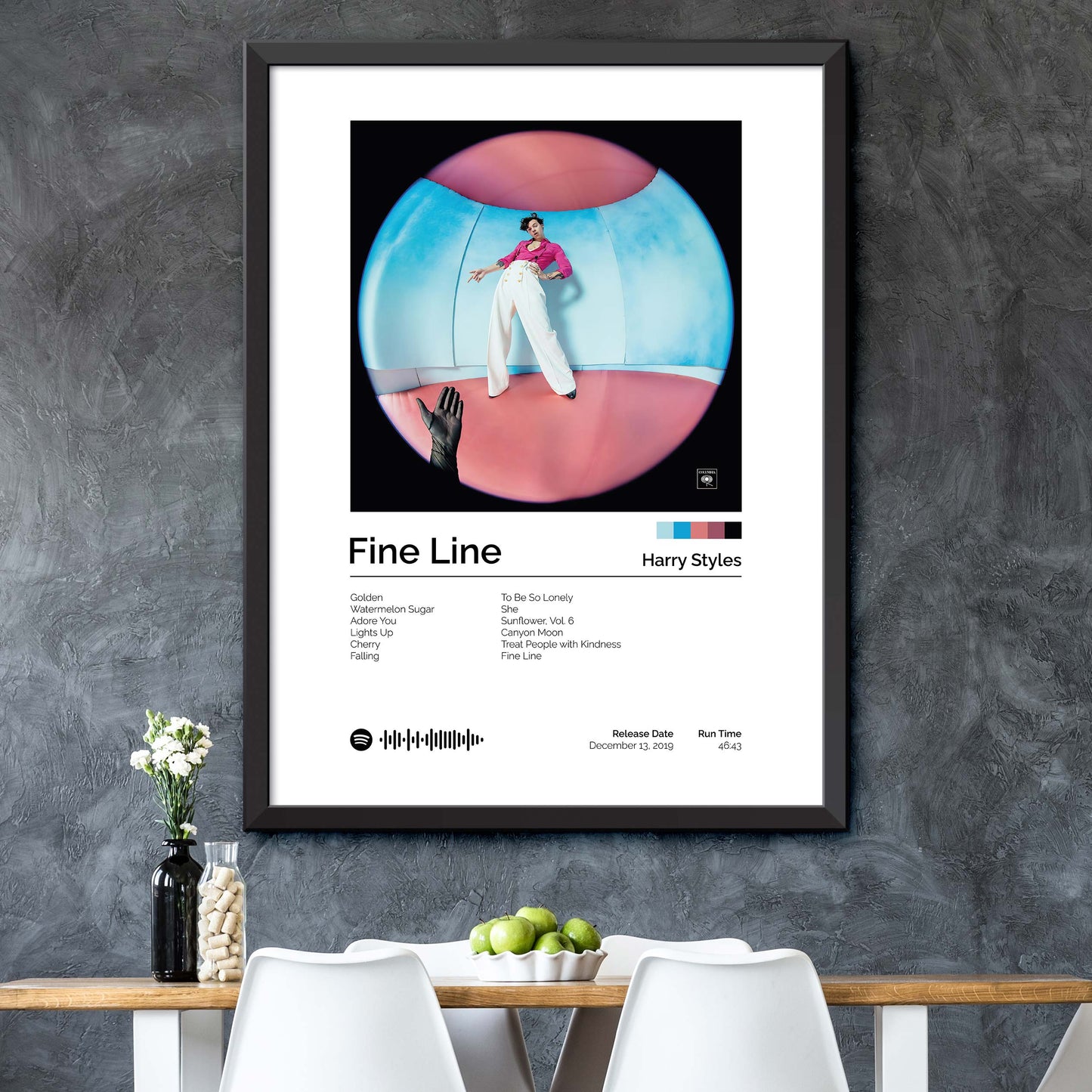 Harry Styles - Fine Line S1 Album Cover Print