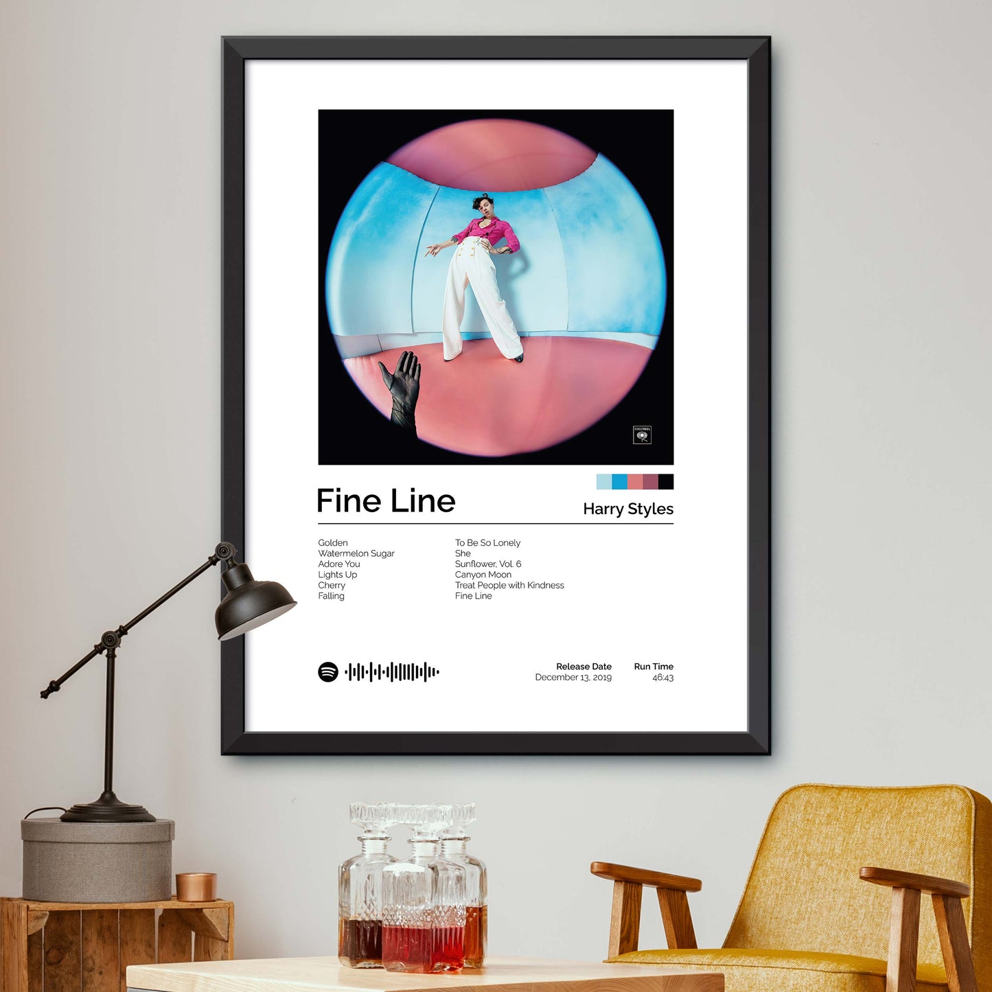 Harry Styles - Fine Line S1 Album Cover Print