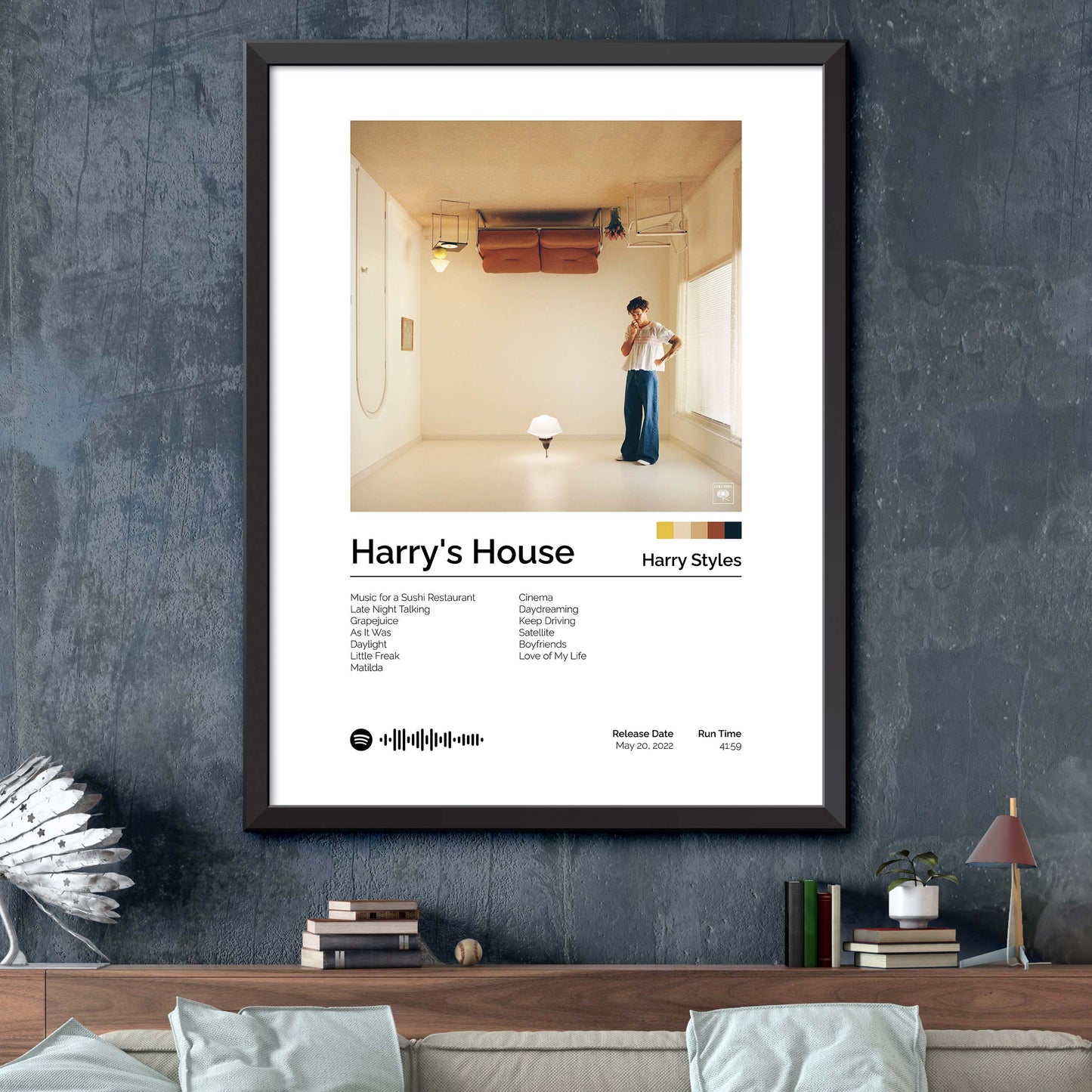 Harry Styles - Harrys House Album Cover Print