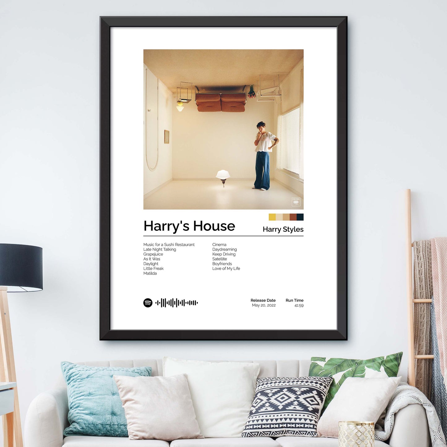 Harry Styles - Harrys House Album Cover Print