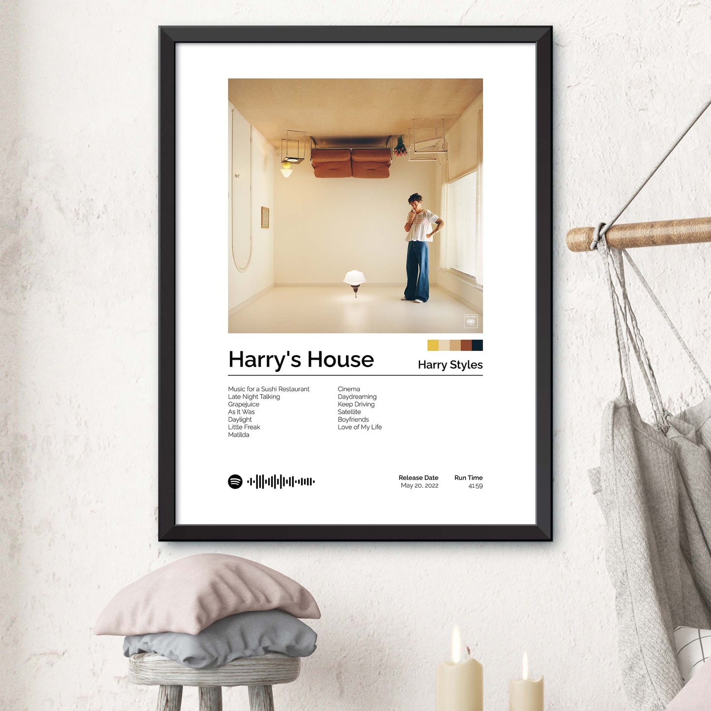 Harry Styles - Harrys House Album Cover Print