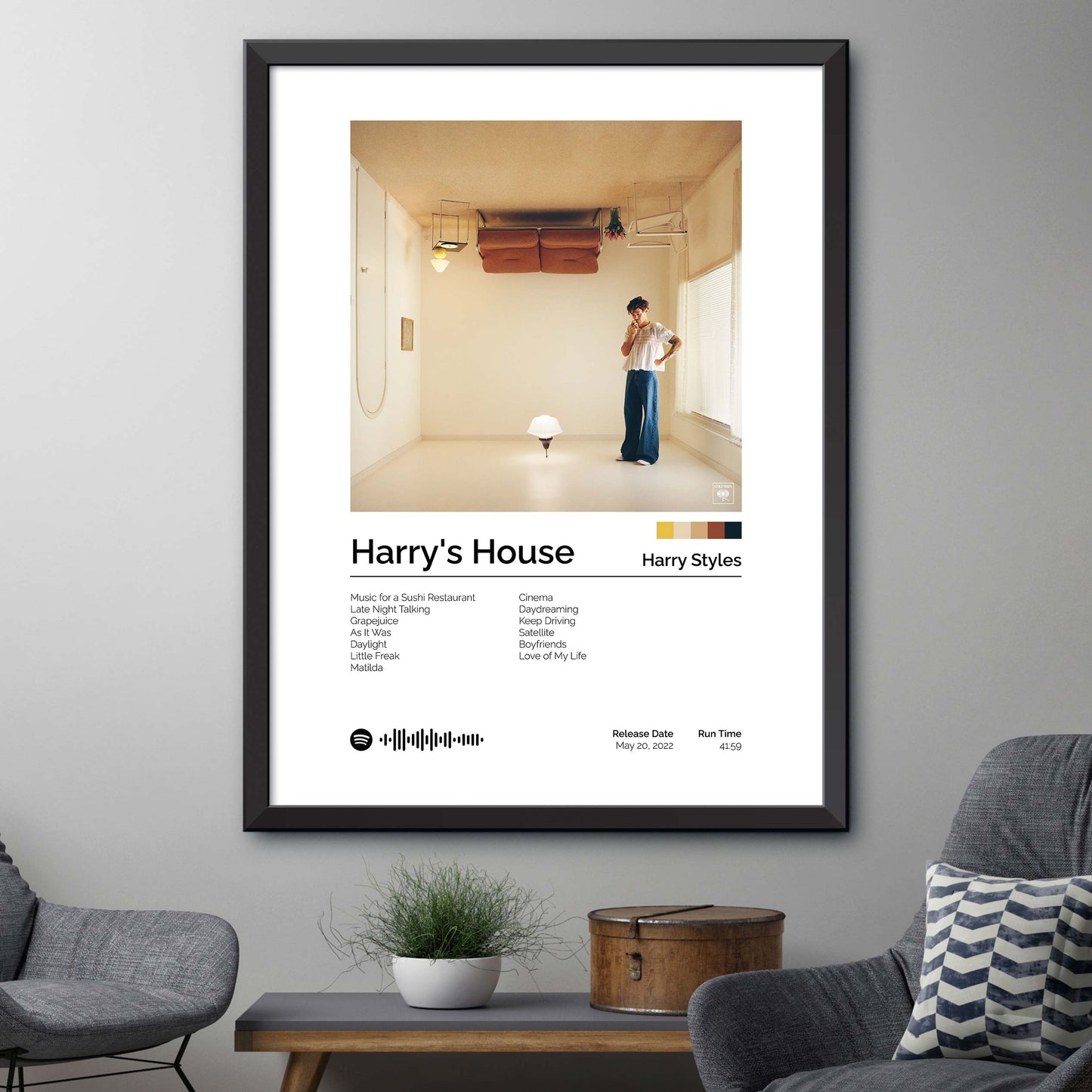 Harry Styles - Harrys House Album Cover Print