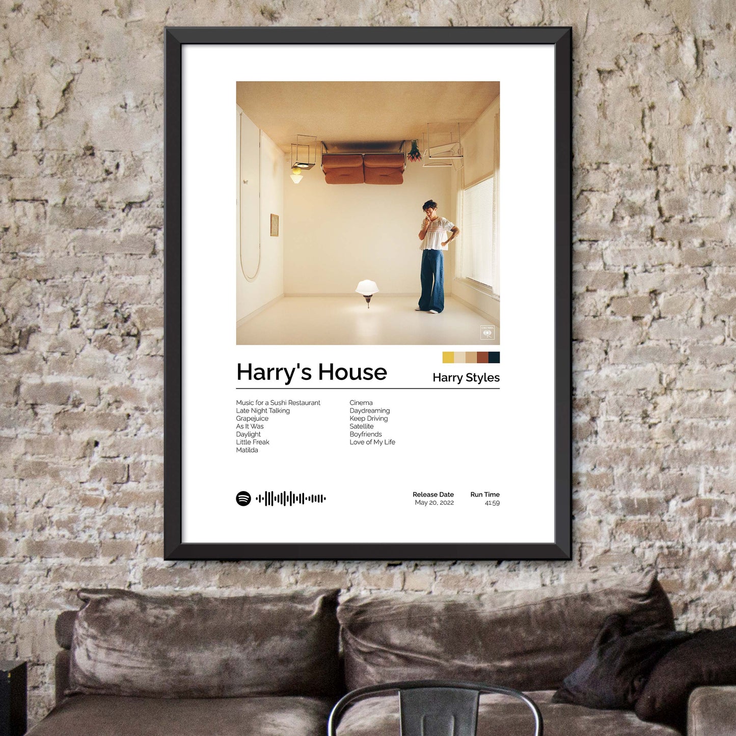 Harry Styles - Harrys House Album Cover Print