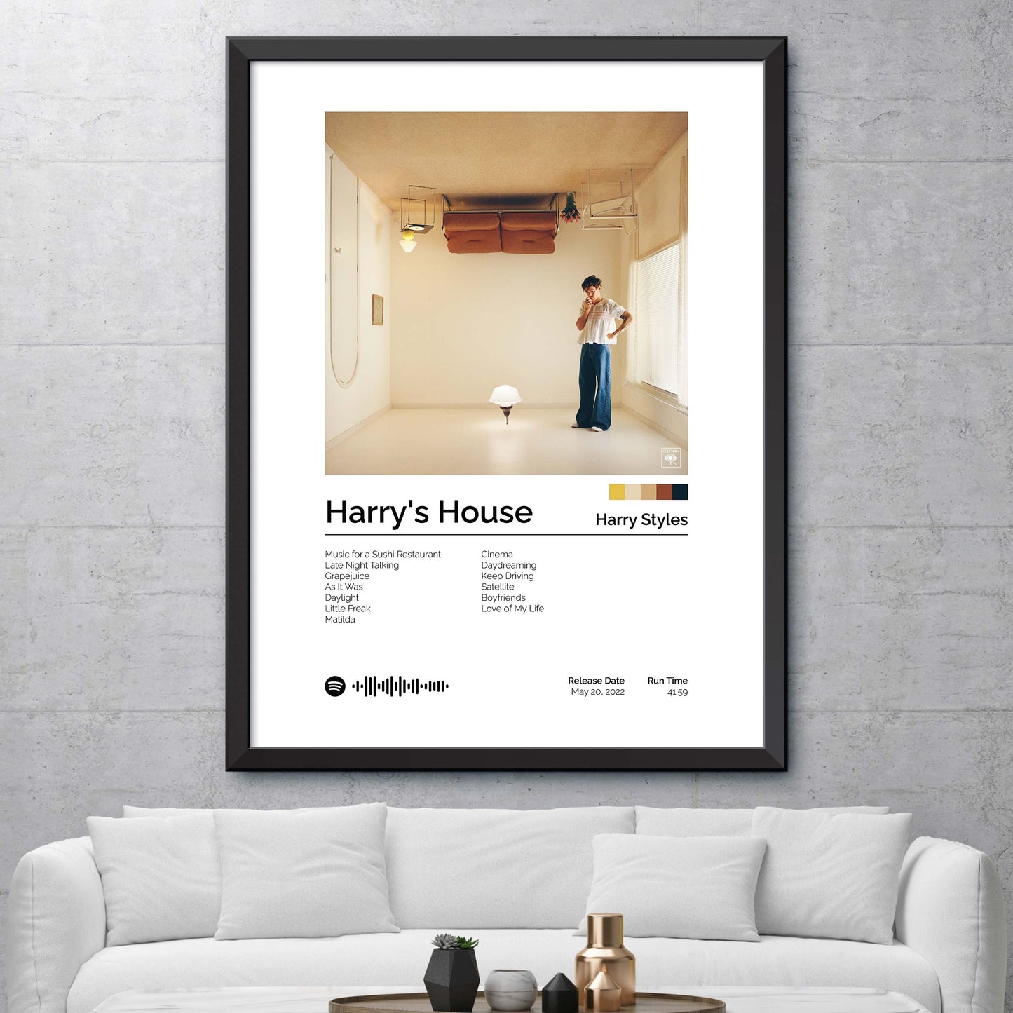 Harry Styles - Harrys House Album Cover Print