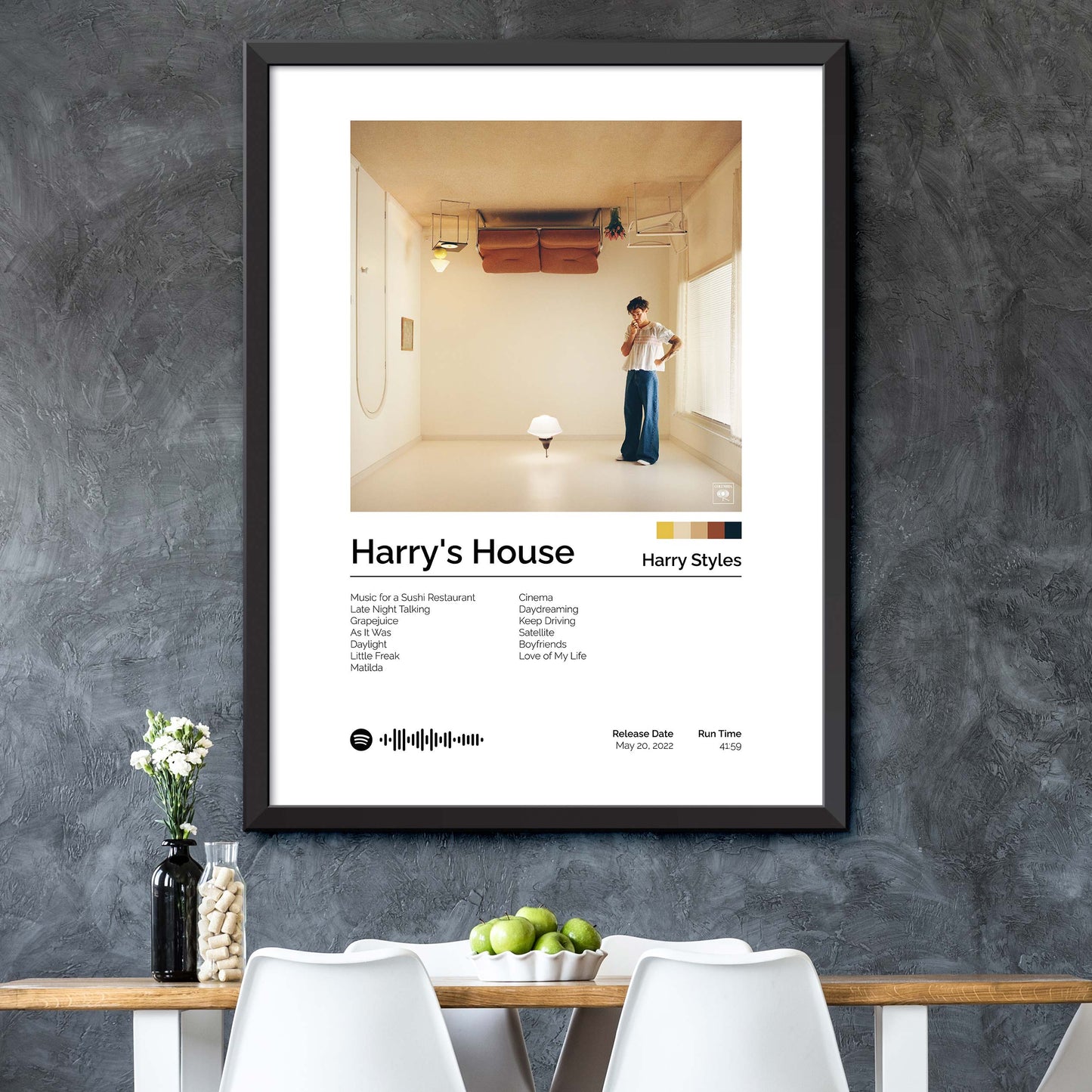 Harry Styles - Harrys House Album Cover Print