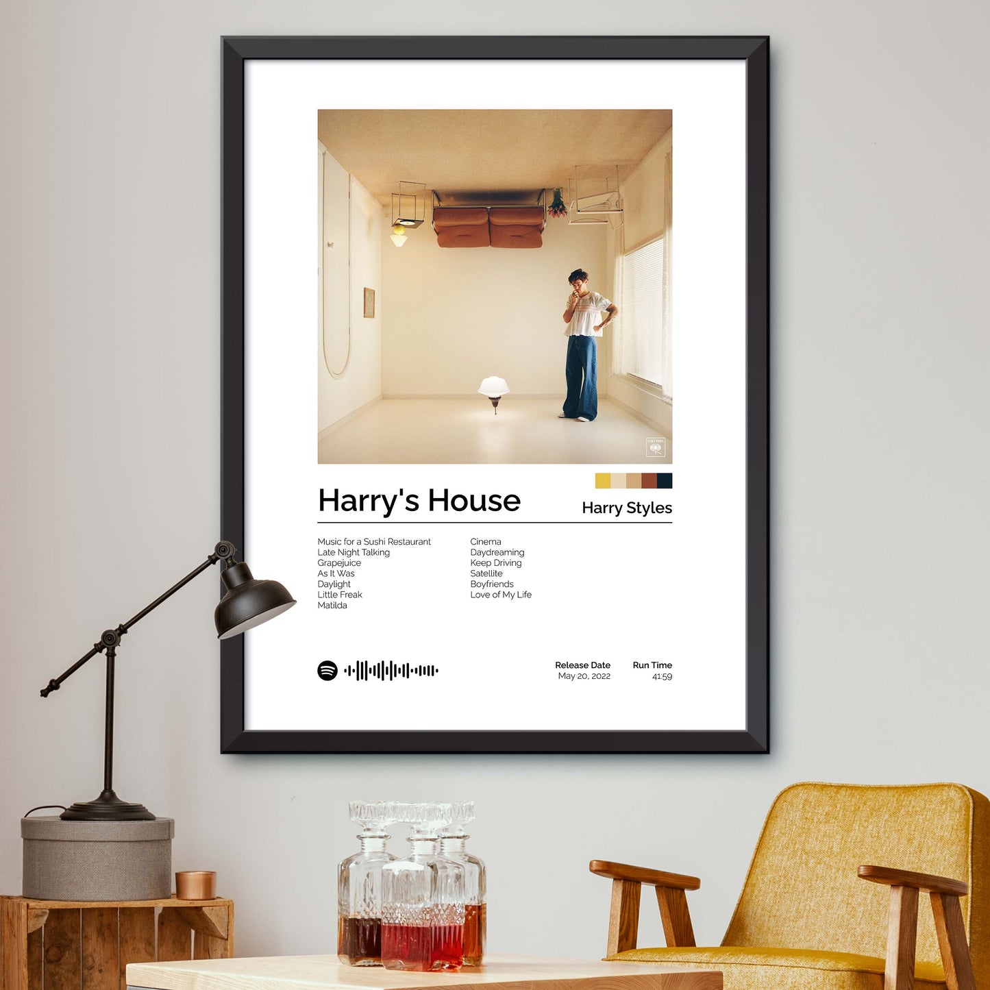 Harry Styles - Harrys House Album Cover Print