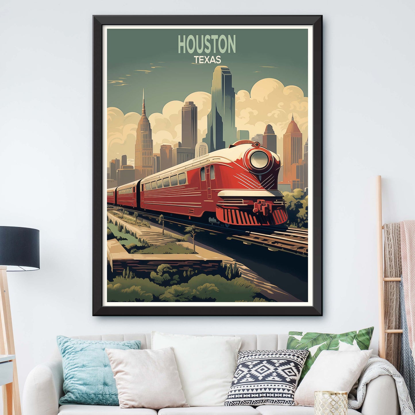 Houston, USA: Space Cityscape