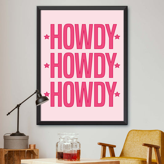 Howdy Print