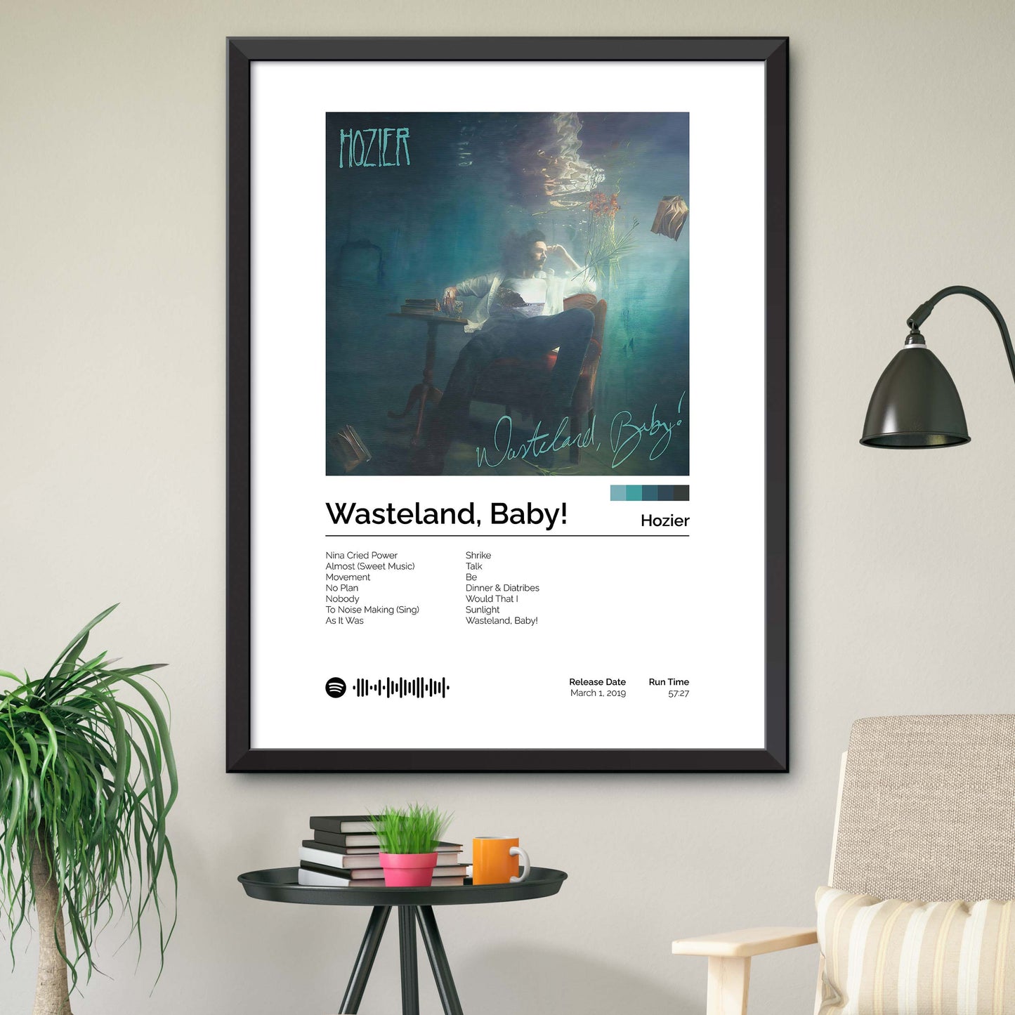 Hozier - Wasteland, Baby! Album Cover Print