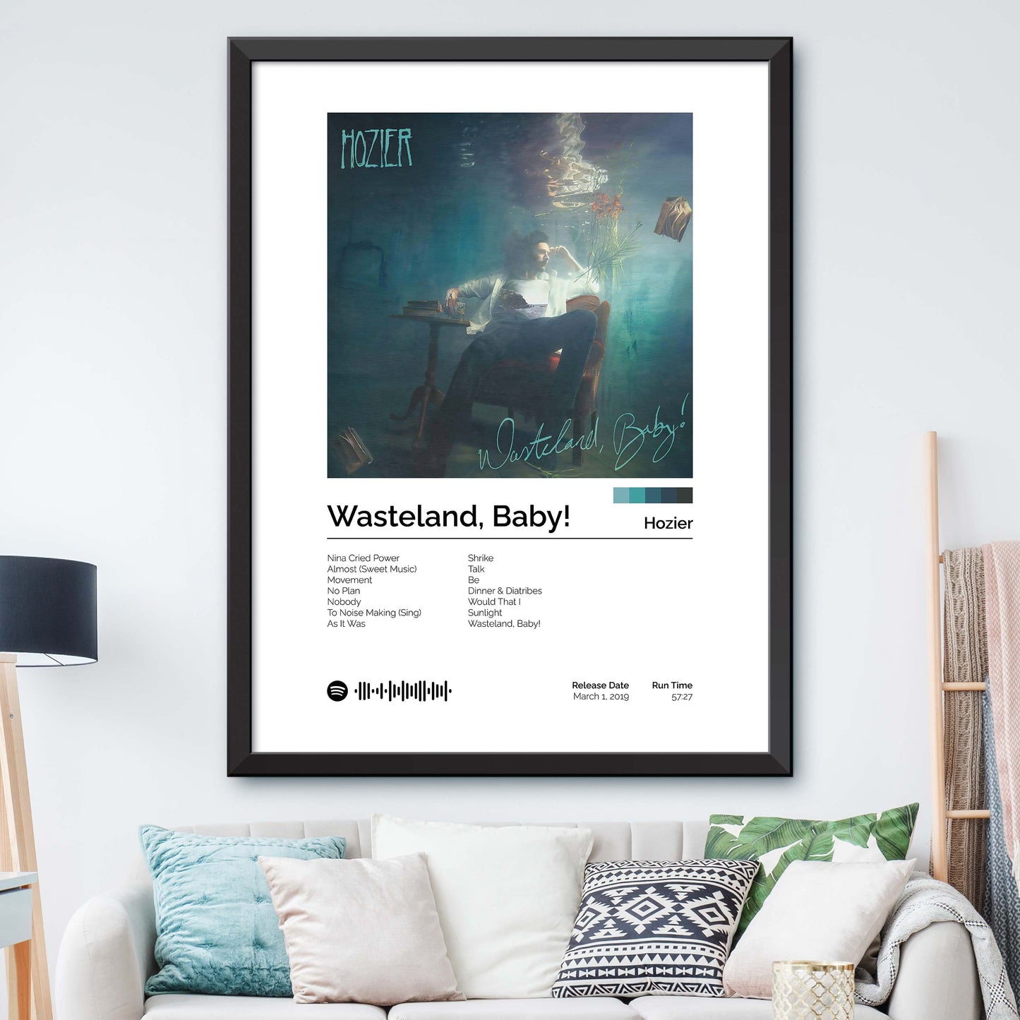 Hozier - Wasteland, Baby! Album Cover Print