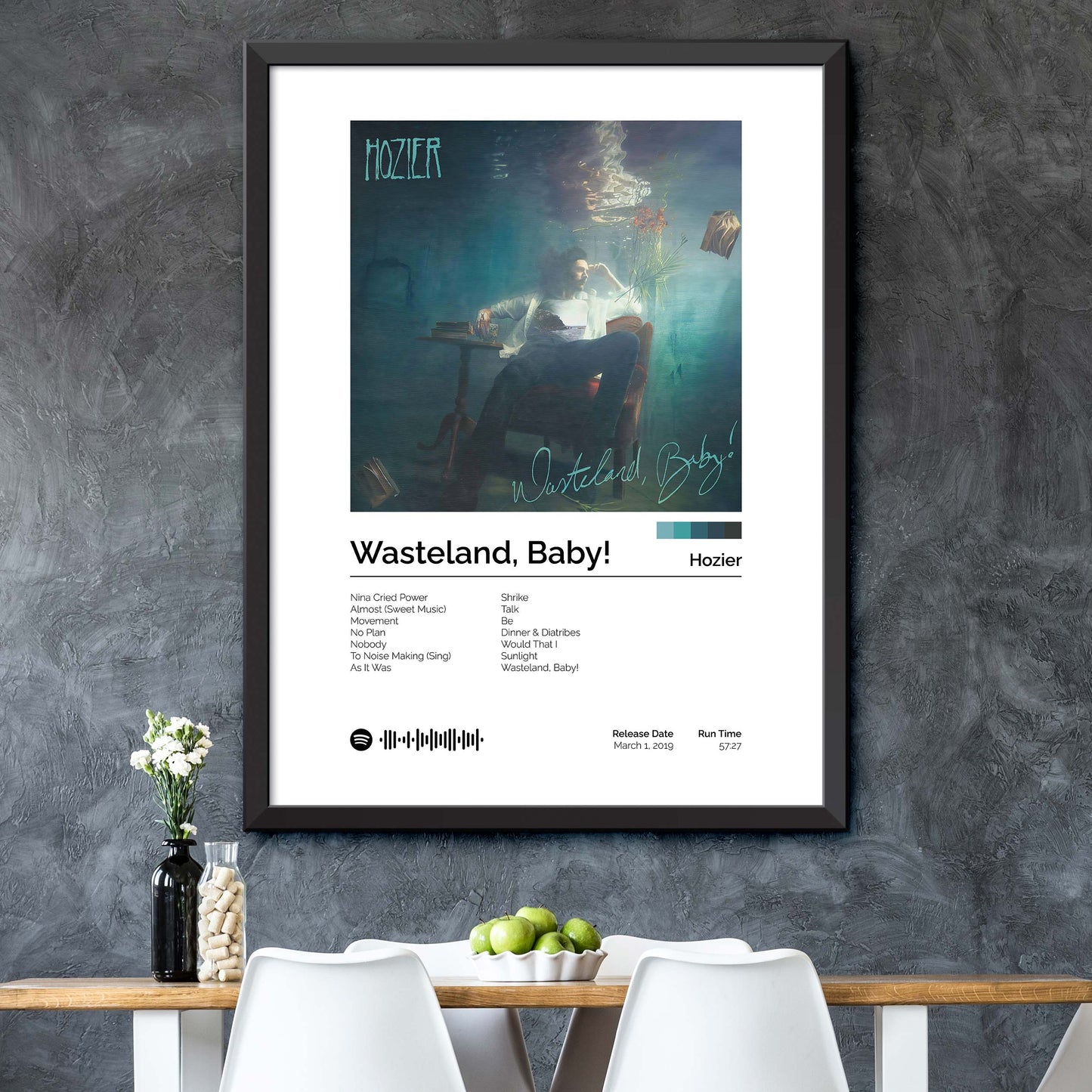 Hozier - Wasteland, Baby! Album Cover Print