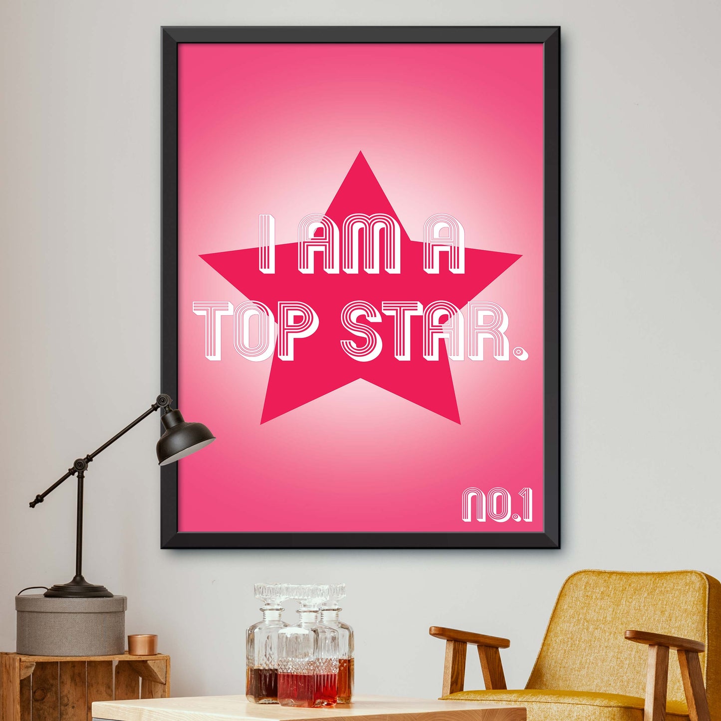 I Am A Top Star Poster