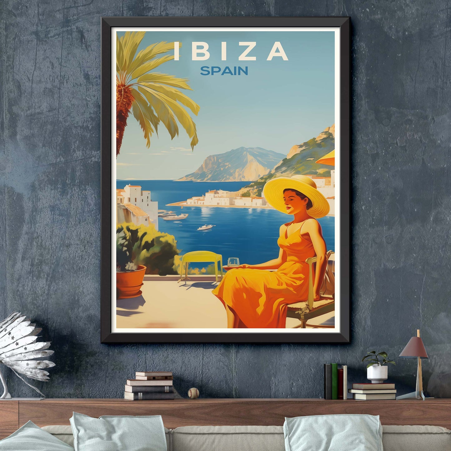 Sunny Serenity: Ibiza, Spain Dreamscape