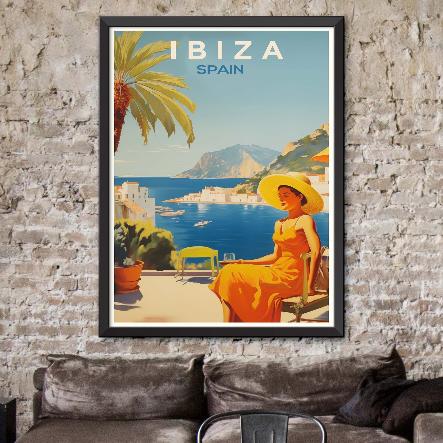 Sunny Serenity: Ibiza, Spain Dreamscape