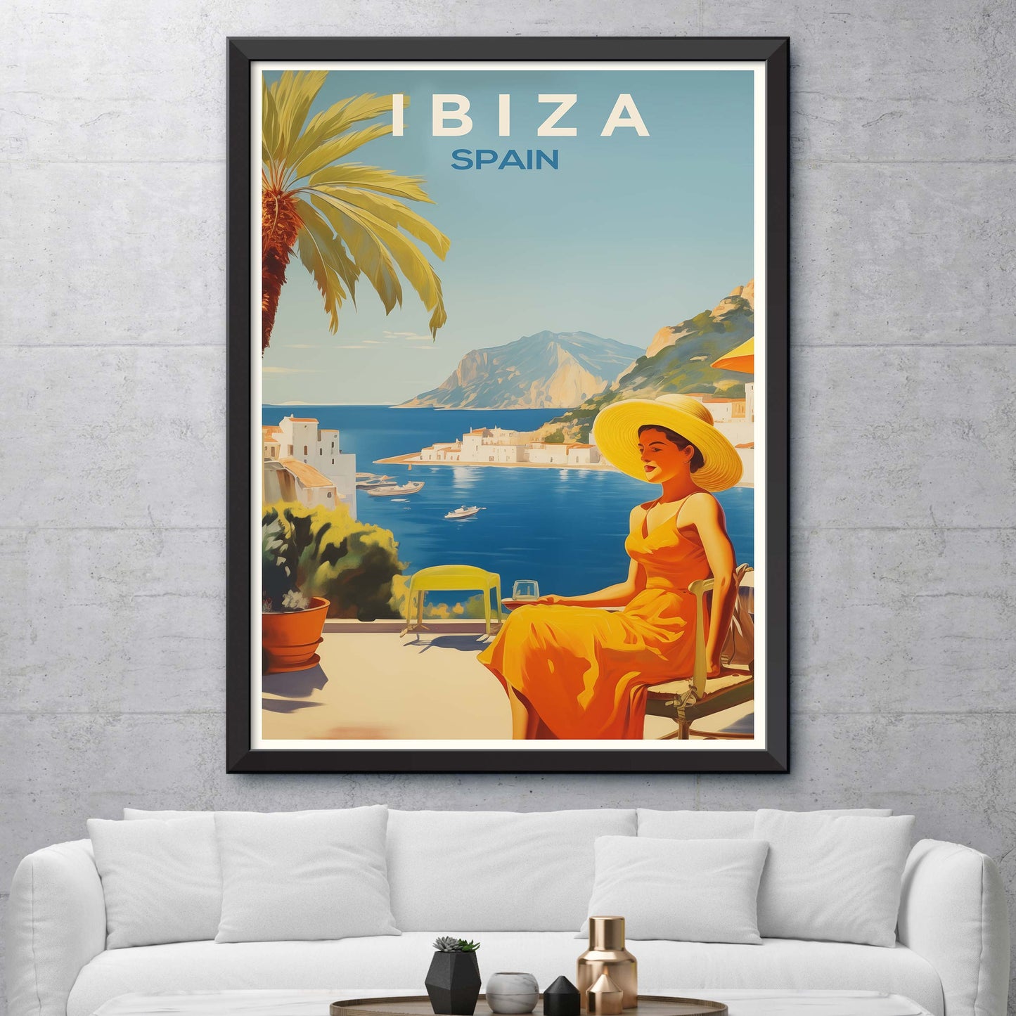 Sunny Serenity: Ibiza, Spain Dreamscape