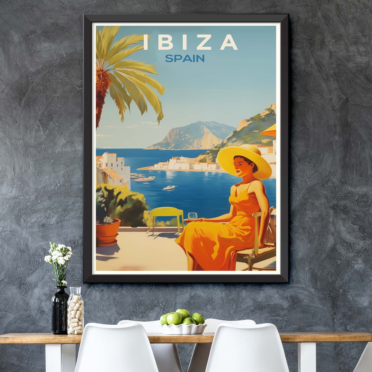 Sunny Serenity: Ibiza, Spain Dreamscape