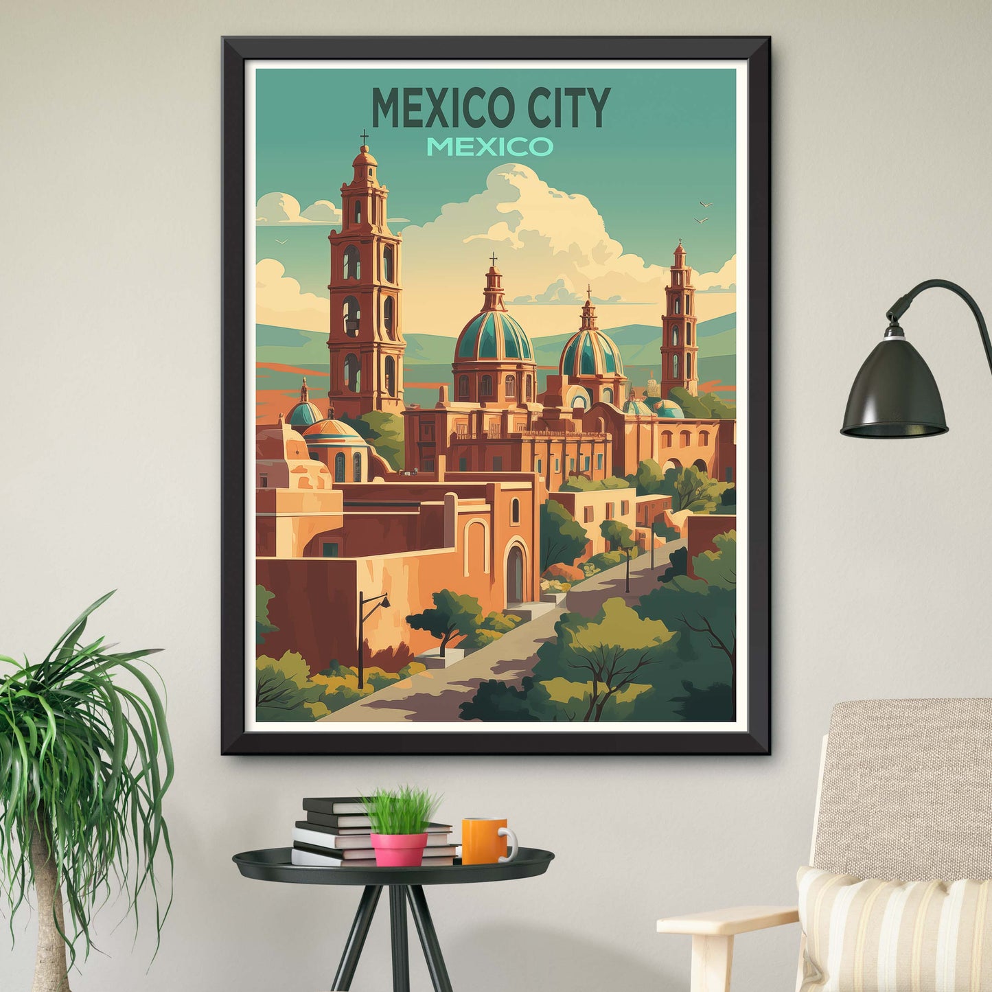 Mexico City Mosaic: Vibrant Hues of Mexican Culture