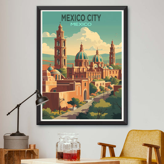 Mexico City Mosaic: Vibrant Hues of Mexican Culture