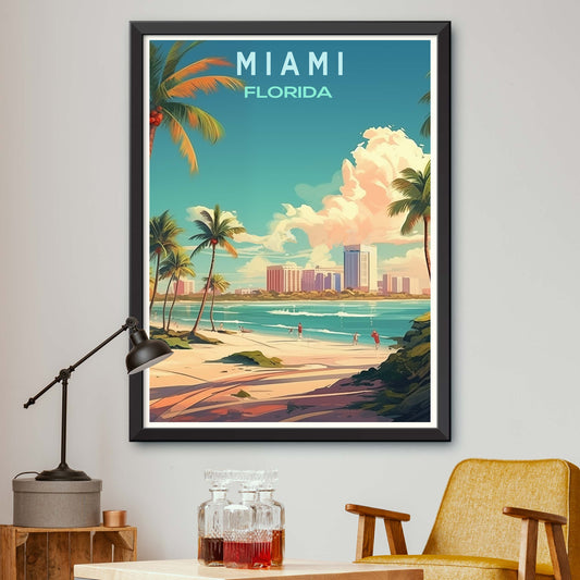 Sun-Kissed Serenity: Vibrant Miami Vibes