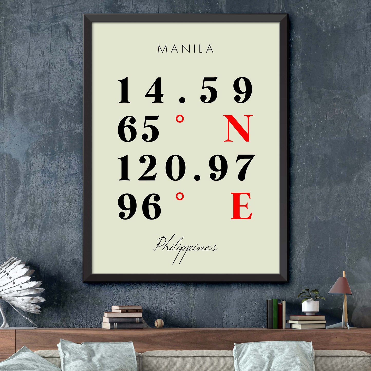 Manila Coordinate Map