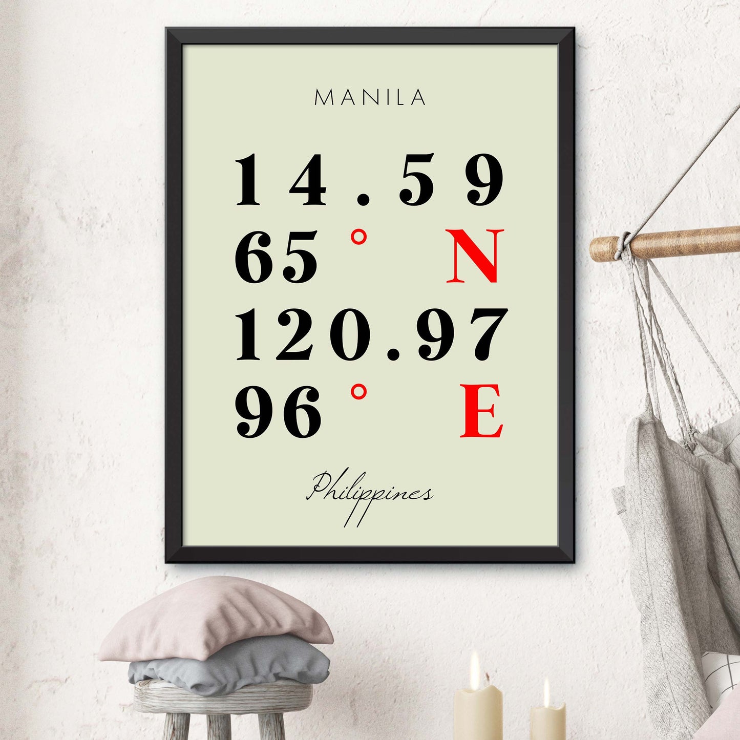 Manila Coordinate Map