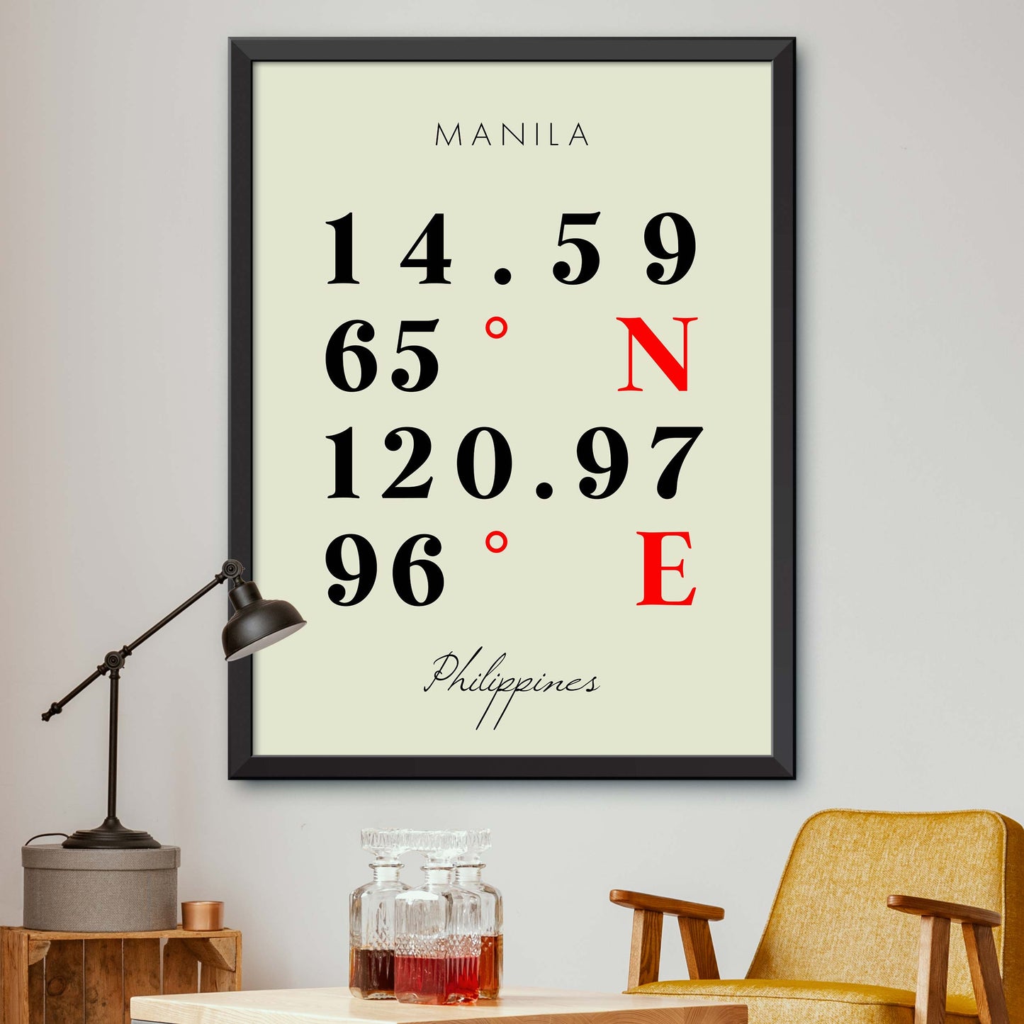 Manila Coordinate Map