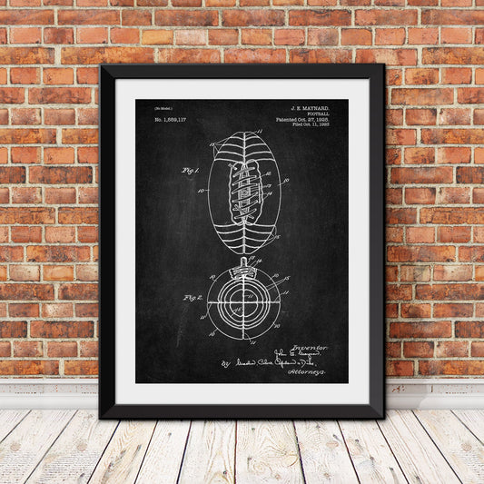 Football II Patent Print