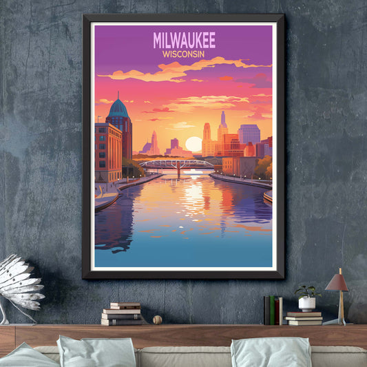 Milwaukee, USA: Brew Cityscape