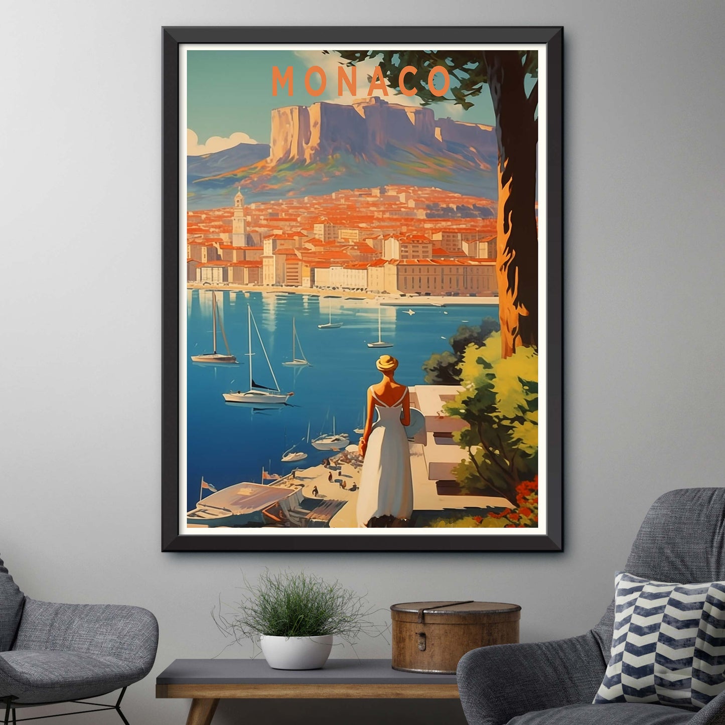 Monaco Wall Art